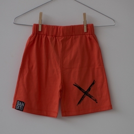 Bandit Kids X Marks The Spot Skate Shorts Orange